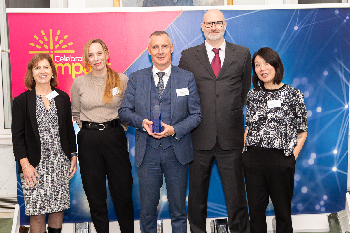 Rudd Centre Cambridge (@ruddcambridge) on Twitter photo Congratulations Prof Gordon Harold, runner up of the outstanding public policy impact category.🌟#ImpactPrize <a href="/ESRC/">Economic and Social Research Council</a>. Celebrating with supporters (L-R) Prof Leslie Leve <a href="/UOPrevScience/">Leslie Leve</a> Communications <a href="/NinaRowley1/">Nina Rowley</a> Matthew Garlick, DWP & Dr <a href="/SuiMeeChan/">Sui-Mee Chan</a> bit.ly/3CG1uM0 Congratulations Prof Gordon Harold, runner up of the outstanding public policy impact category.🌟#ImpactPrize <a href="/ESRC/">Economic and Social Research Council</a>. Celebrating with supporters (L-R) Prof Leslie Leve <a href="/UOPrevScience/">Leslie Leve</a> Communications <a href="/NinaRowley1/">Nina Rowley</a> Matthew Garlick, DWP & Dr <a href="/SuiMeeChan/">Sui-Mee Chan</a> bit.ly/3CG1uM0