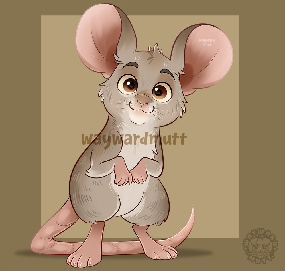 Riley 🐾➡️ shop.waywardmutt.art tweet media