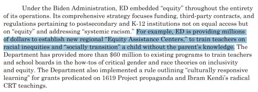 One emergent them in Trump 2.0 is the level of obsession of his non-education picks with the schools. Here's OMB pick Russell Vought warning that the Department of Ed is running camps to train teachers on how to secretly *socially transition* kids