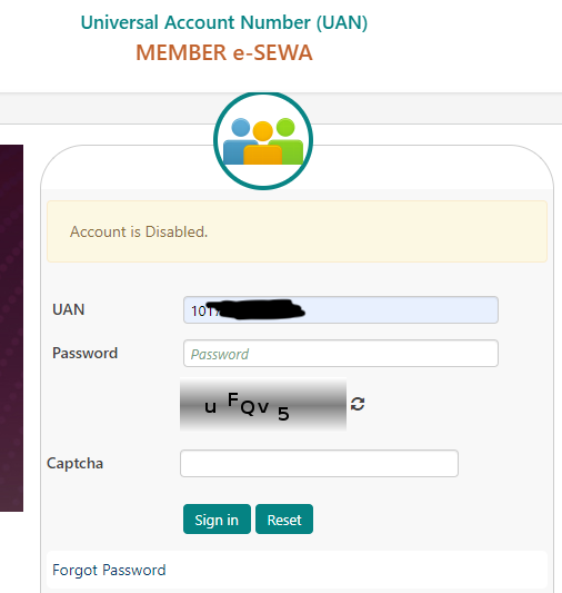 jc020304's tweet photo. @socialepfo @PMOIndia I'm unable to access my EPFO account for more than past 2 years. It says my account is disabled. Is it some joke? I need to claim my money and verify my employment. Please activate my account ASAP. 

#epfo https://t.co/6ATH4tacKE