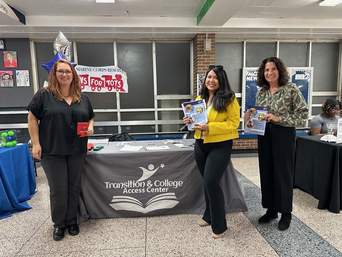 Thank you to the team <a href="/sewfalcons/">Susan E. Wagner High School</a> for hosting another amazing transition fair for students and families. <a href="/NYCSchools/">NYC Public Schools</a> builds great partnerships to support all our students with IEPs providing resources and opportunities to reach their transition goals. #transition #community