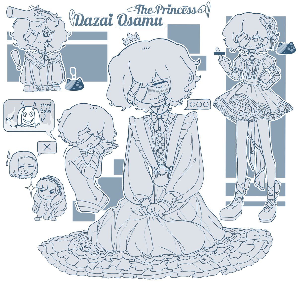 William_Shuuji's tweet photo. Princess Dazai><
#art #DazaiOsamu #BSD https://t.co/kYpn0HhPG0