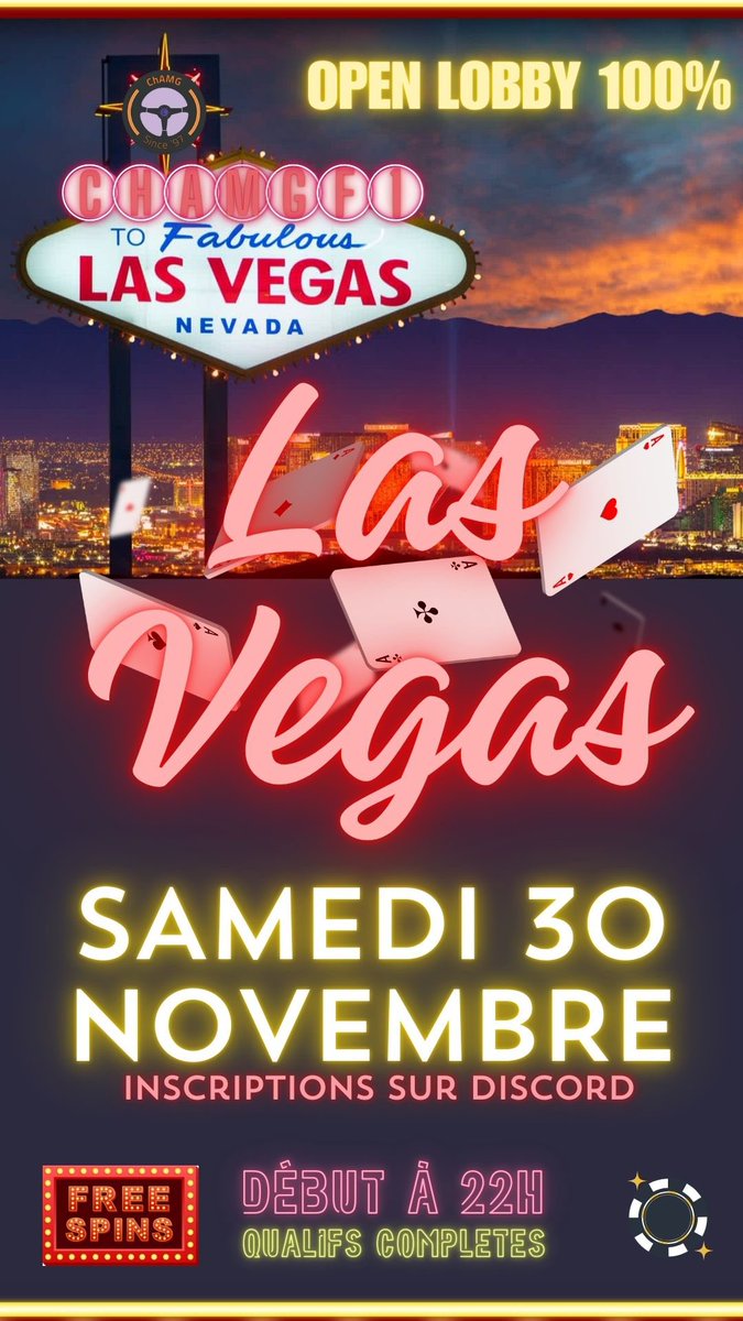ChAMG_F1's tweet image. Il paraît qu’on est de retour dans le game… ⏳⌛️

*Two words Max, Las Vegas* 🎰

#Twitch #OpenLobby #F124 #LasVegas