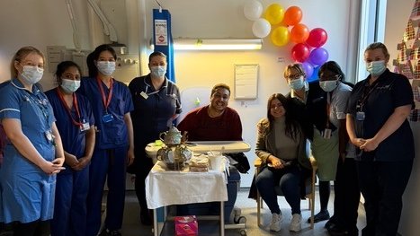 MRI Haematology Clinical Nurse Specialists (@bmtcns) on Twitter photo Big happy birthday to one of our patients today, I'm sure he enjoyed our very In-tune rendition of Happy Birthday on our Haematology Day unit. Posted with patient permission 😊 #happybirthday <a href="/MFT_MRI/">Manchester Royal Infirmary</a> Big happy birthday to one of our patients today, I'm sure he enjoyed our very In-tune rendition of Happy Birthday on our Haematology Day unit. Posted with patient permission 😊 #happybirthday <a href="/MFT_MRI/">Manchester Royal Infirmary</a>