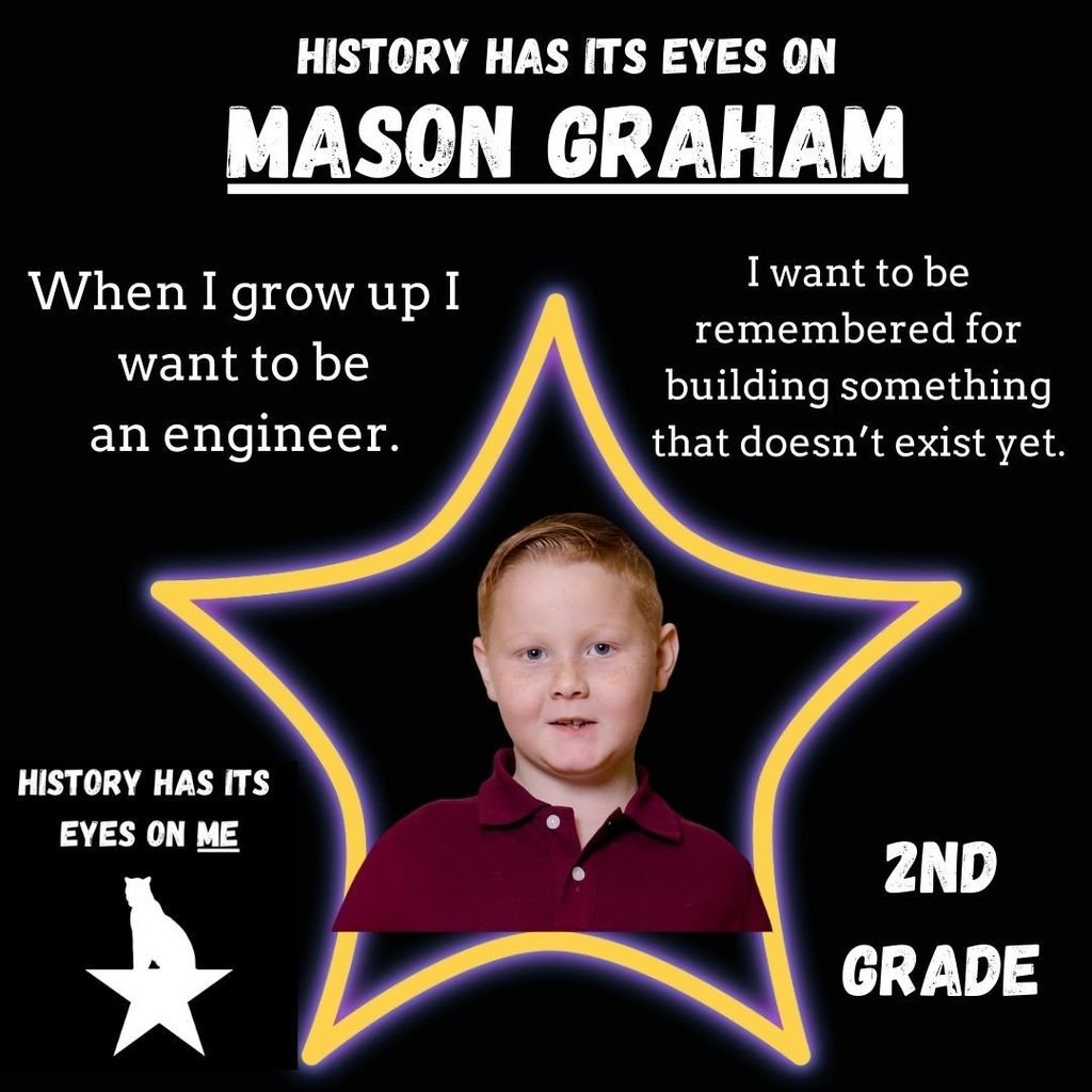 Meet our first two Student Spotlights - Mason Graham and Izabella Vega!  History has its eyes on these students and we can't wait to witness it!  #PANTHERFamily