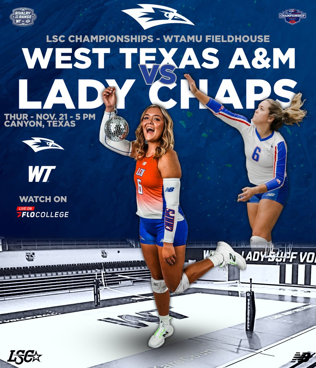 LCUVolleyball's tweet image. ๐ VOLLEYBALL MATCH DAY
LSC CHAMPIONSHIPS
โฐ: 5 p.m.
๐: 5๏ธโฃ West Texas A&M (@WTBuffNation)
๐: Canyon, Texas
๐๏ธ: WTAMU Fieldhouse
Game Links: linktr.ee/lcuvolleyball