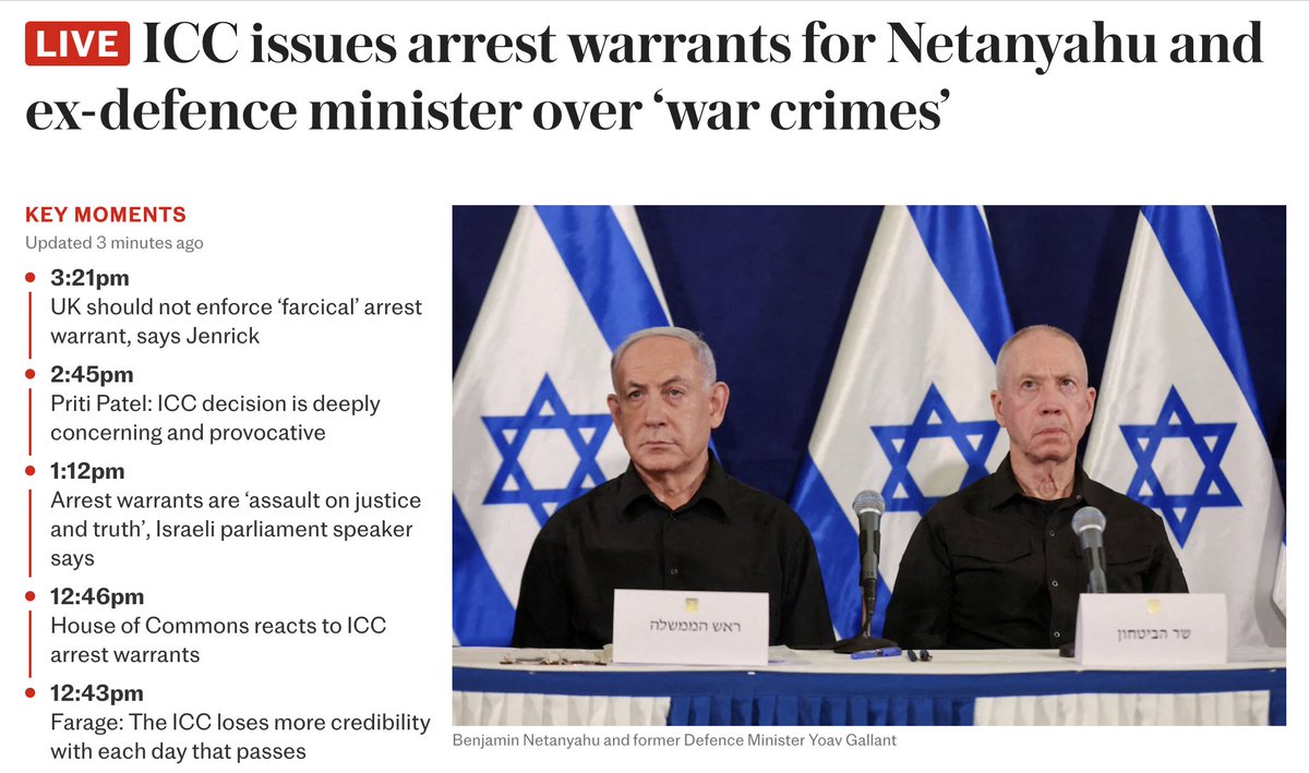 What does this mean? It is a side show that will keep us talking for a while whilst more are killed. 

- It does nothing to stop the genocide &amp; ethnic cleansing
- It does nothing to show the entire occupation authority &amp; military is culpable
- It breathes hope into a failed