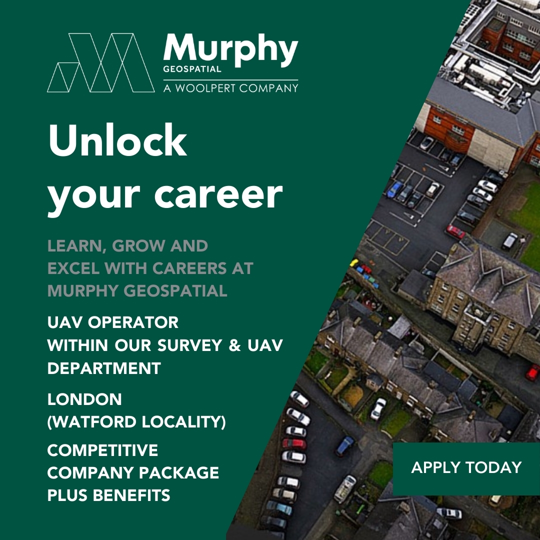 m_geospatial's tweet image. Join our team at Murphy Geospatial as a UAV Operator in our Survey &amp;amp; UAV UK department! 🌍 Based in Watford, London, you&apos;ll oversee UAV operations, conduct aerial surveys, and ensure compliance with regulations.

Apply here: tinyurl.com/yfb4pvyn

#UAVOperator #Geospatial