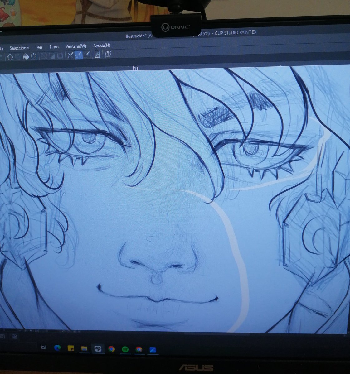 👁️‍🗨️ Un #seiya en proceso 🔄
#ilustraciones #drawing #digitalart #fanart #SaintSeiya