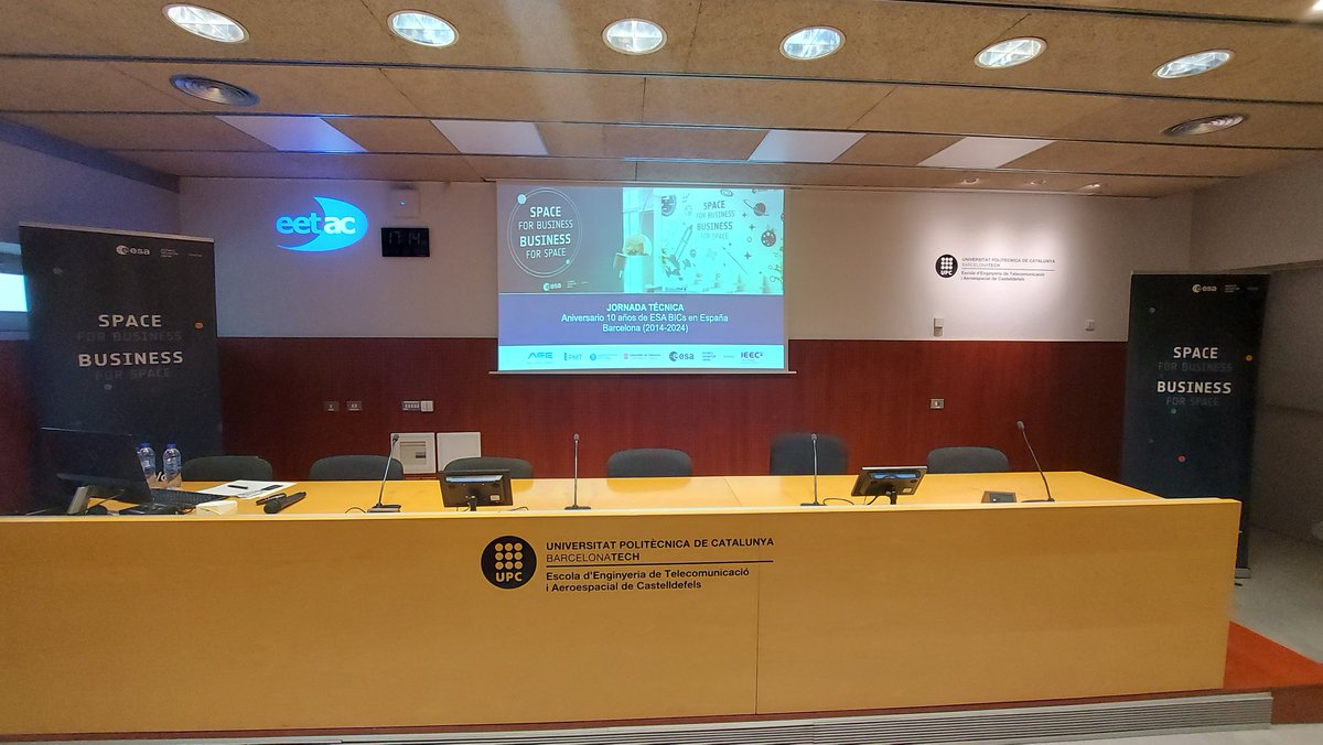 dapcomds's tweet photo. At @ESABICBarcelona to celebrate its 10th anniversary.
We were in the very first round of incubatees! https://t.co/6lt2NWYiFc