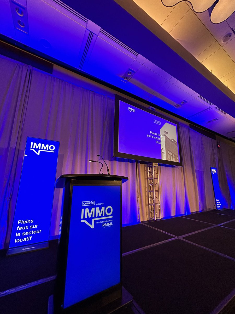 C’est parti pour #Immo2024. Réinventons ensemble l’immobilier locatif avec nos conférenciers et panélistes. <a href="/DoubleTree/">DoubleTree by Hilton</a> @PMML_CRE