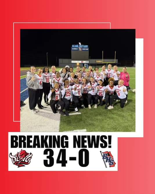 34-0 last night! On to round 4 Tuesday at home against Auburn High! Let's go!