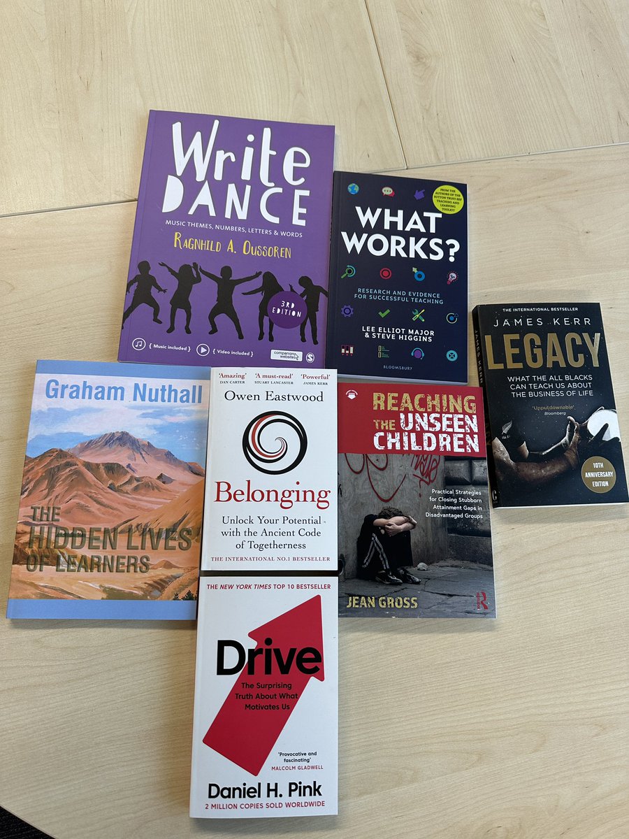 Some interesting reading available for our team for our academic library.