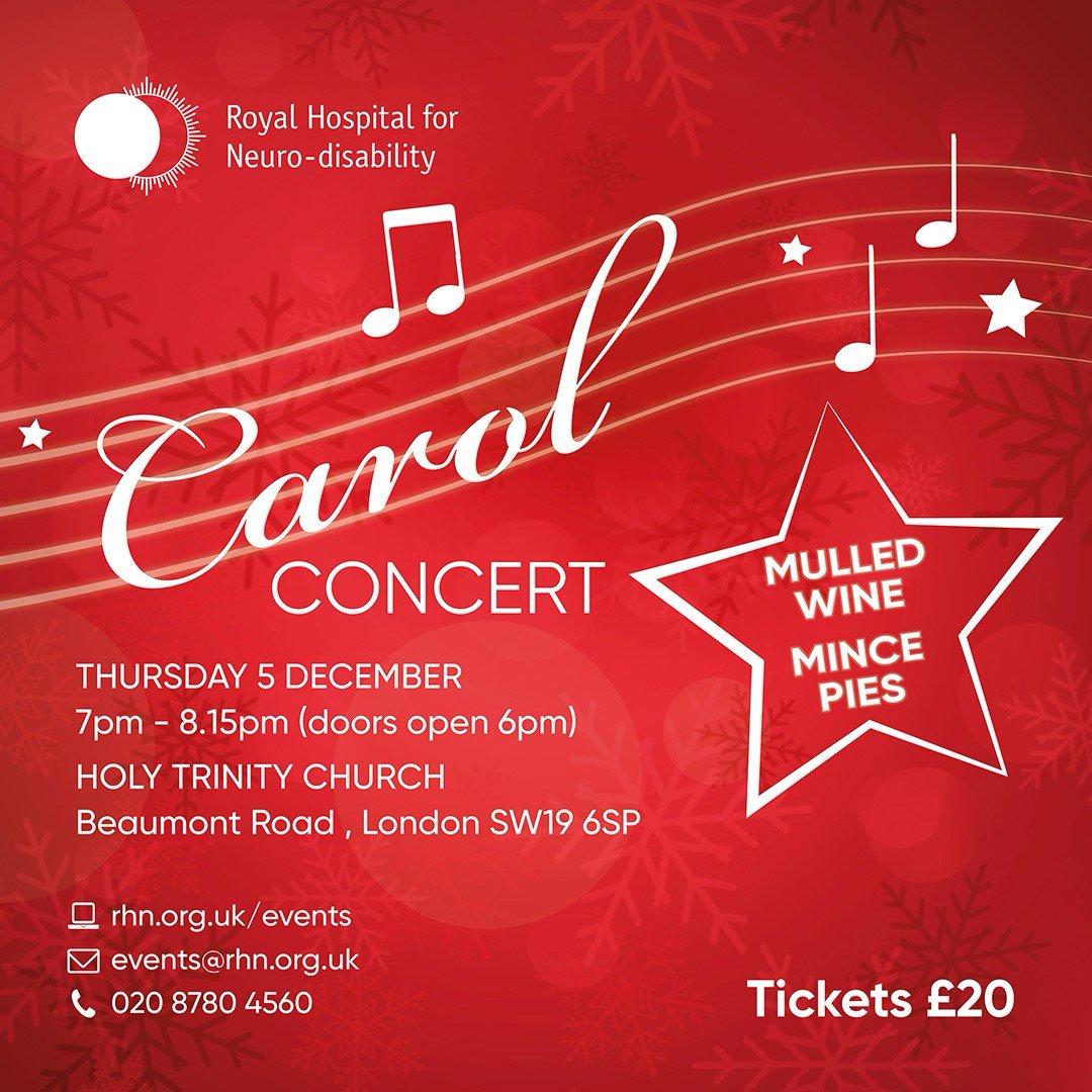 RHNuk's tweet photo. Led by the Thames Philharmonic Choir with a performance by Jamie Hannah and reading by John Lloyd CBE. This concert will be raising money for The Royal Hospital for Neuro-disability’s Music Therapy services. https://t.co/pmrj3jpTK8 https://t.co/Zf2Qo2DhfJ