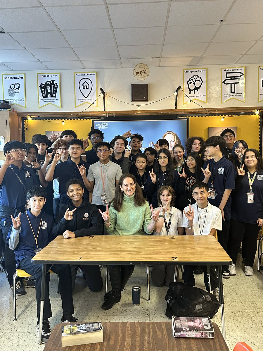 Mr. Mykel Estes, M.Ed. (@mrmykelestes) on Twitter photo Thank you to <a href="/dallasschools/">Dallas ISD</a> Trustee Weinberg for sharing your insights on leadership, service, and discovering passion with <a href="/LongfellowCEA/">LongfellowCEA</a> NJHS students!
Your words inspire our future leaders to dream big and serve with purpose. Thank you to <a href="/dallasschools/">Dallas ISD</a> Trustee Weinberg for sharing your insights on leadership, service, and discovering passion with <a href="/LongfellowCEA/">LongfellowCEA</a> NJHS students!
Your words inspire our future leaders to dream big and serve with purpose.