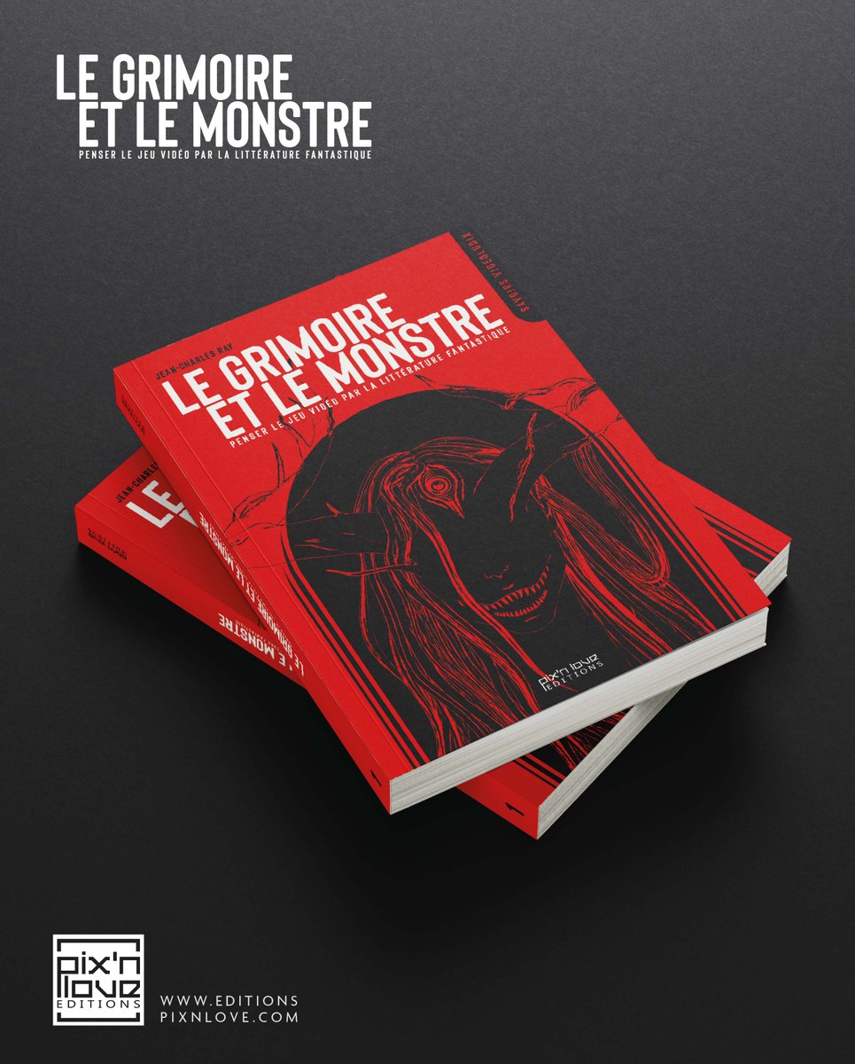 Découvrez la nouvelle collection Savoirs Vidéoludix avec "Le Grimoire et le monstre" ! 📚

Rédigé par Jean-Charles Ray, docteur en études cinématographiques, ce 1er volume pense le jeu vidéo sous le prisme de la littérature fantastique.👹

➡️ Dispo sur editionspixnlove.com