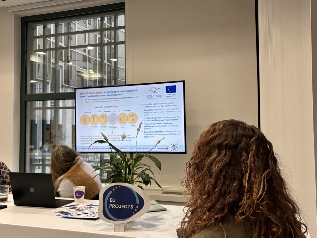 We presented the CGI-Clinics project at the <a href="/EuropeanCancer/">European Cancer Organisation</a> Summit this week 🖥️

#EuropeanCancerSummit