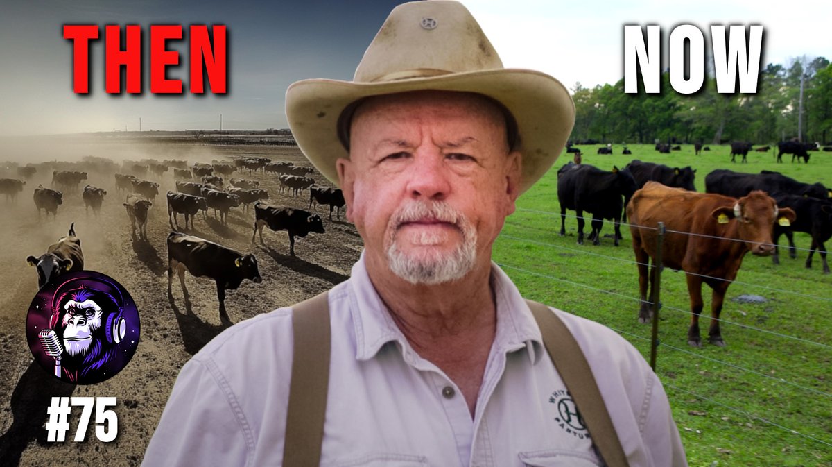 Is it possible to produce carbon negative meat, and can we feed the world regeneratively?  Check out my fantastic Conversation with 4th generation Cattle Farmer Will Harris from <a href="/whiteoakpasture/">White Oak Pastures</a> . 

youtu.be/IYYq2LRe0ow
