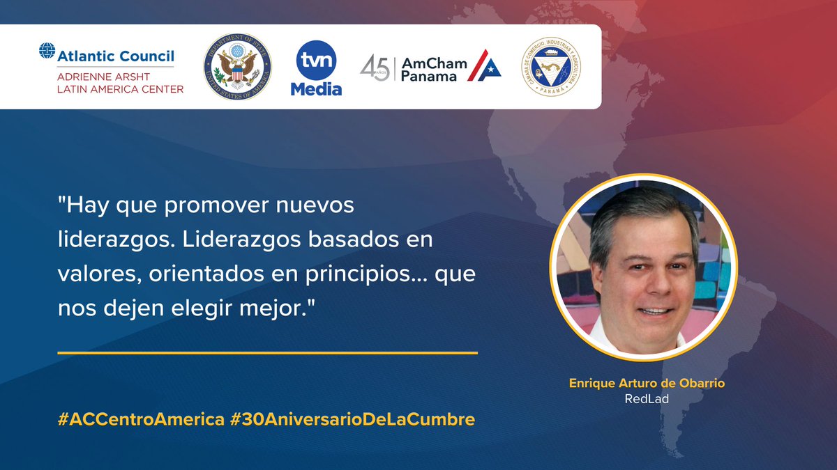 Arsht Latin America Center & Caribbean Initiative (@aclatam) on Twitter photo <a href="/tvnnoticias/">TVN Noticias</a> <a href="/panamcham/">AmCham Panama</a> <a href="/CamaraPanama/">Cámara de Comercio de Panamá en Barcelona</a> <a href="/StateDept/">Department of State</a> <a href="/USEmbPAN/">U.S. Embassy Panama</a> <a href="/AtlanticCouncil/">Atlantic Council</a> <a href="/adriennearsht/">Adrienne Arsht</a> <a href="/moltojulio/">Julio A. Moltó A.</a> <a href="/MICIPMA/">Ministerio de Comercio e Industrias de Panamá</a> <a href="/javierachapma/">Javier Martínez-Acha Vásquez</a> <a href="/CancilleriaPma/">Cancillería de Panamá</a> <a href="/USAmbOAS/">US Mission to the Organization of American States</a> <a href="/OAS_official/">OAS</a> <a href="/OEA_oficial/">OEA</a> <a href="/Mayer/">Mayer Mizrachi</a> <a href="/irmaehernandezb/">Irma Hernández</a> <a href="/stanleyamotta/">Stanley A. Motta</a> <a href="/mgalindodo/">Marcela Galindo De Obarrio</a> <a href="/REDLADoficial/">REDLAD 🌎</a> <a href="/tvnnoticias/">TVN Noticias</a> <a href="/panamcham/">AmCham Panama</a> <a href="/CamaraPanama/">Cámara de Comercio de Panamá en Barcelona</a> <a href="/StateDept/">Department of State</a> <a href="/USEmbPAN/">U.S. Embassy Panama</a> <a href="/AtlanticCouncil/">Atlantic Council</a> <a href="/adriennearsht/">Adrienne Arsht</a> <a href="/moltojulio/">Julio A. Moltó A.</a> <a href="/MICIPMA/">Ministerio de Comercio e Industrias de Panamá</a> <a href="/javierachapma/">Javier Martínez-Acha Vásquez</a> <a href="/CancilleriaPma/">Cancillería de Panamá</a> <a href="/USAmbOAS/">US Mission to the Organization of American States</a> <a href="/OAS_official/">OAS</a> <a href="/OEA_oficial/">OEA</a> <a href="/Mayer/">Mayer Mizrachi</a> <a href="/irmaehernandezb/">Irma Hernández</a> <a href="/stanleyamotta/">Stanley A. Motta</a> <a href="/mgalindodo/">Marcela Galindo De Obarrio</a> <a href="/REDLADoficial/">REDLAD 🌎</a>
