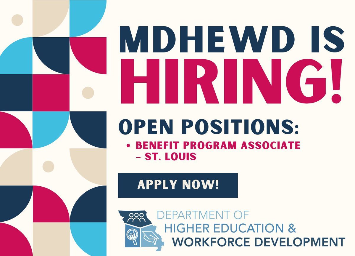It's the perfect time to pursue an amazing career with MDHEWD!✨ If you're ready to make a meaningful impact and grow alongside dedicated colleagues, check out this and other exciting opportunities we have to offer! 
APPLY: buff.ly/3YrKa5L