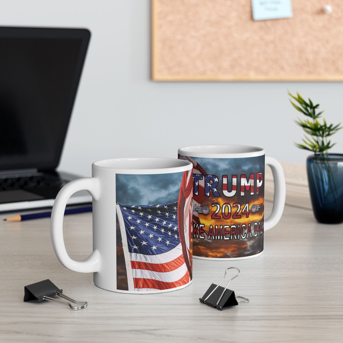 2911WebDesign's tweet image. ☕️🇺🇸 Start Your Day with Bold Energy!

Show your patriotic spirit with the Trump 2024 "Take America Back" 15oz Coffee Mug!
💪 15oz premium ceramic, microwave &amp;amp; dishwasher safe.
🎁 Perfect gift for proud patriots!
📦 Order Now: square.link/u/87GPHpwu
#Trump2024 #Patriot #MAGA