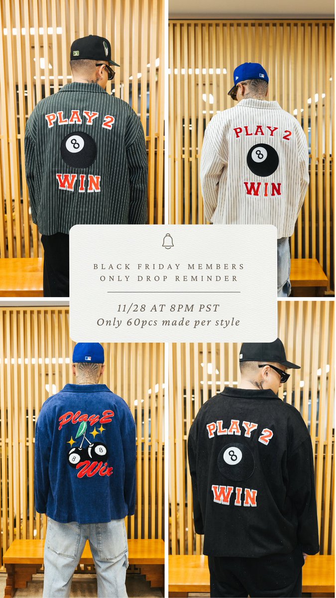 Black Friday Nov 28th 8PM PST