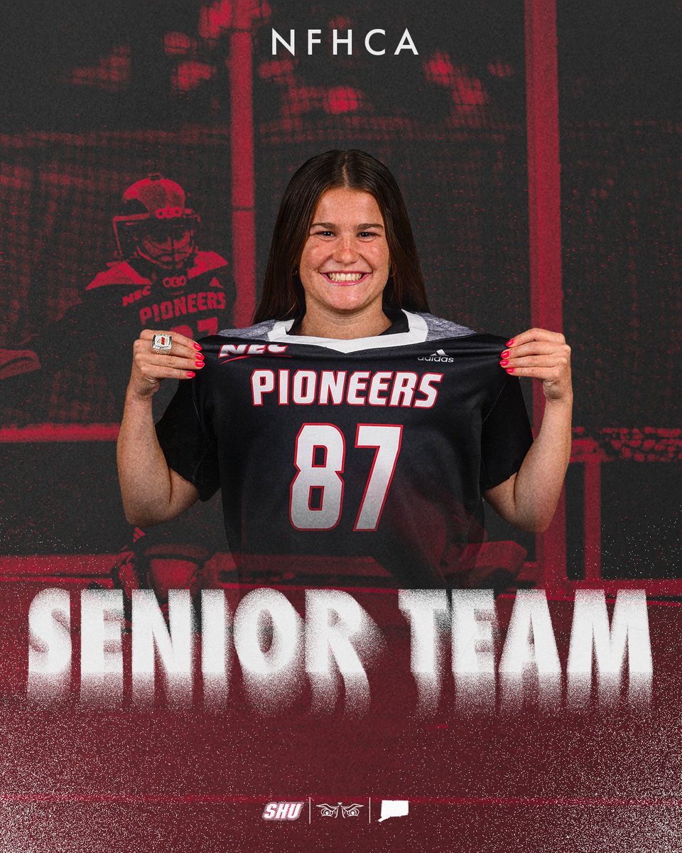 Congrats to Sammie, the only NEC player to earn Senior Team accolades from the <a href="/NFHCA/">NFHCA</a>. #WeAreSHU

STORY ➡️ sacredheartpioneers.com/news/2024/11/2…