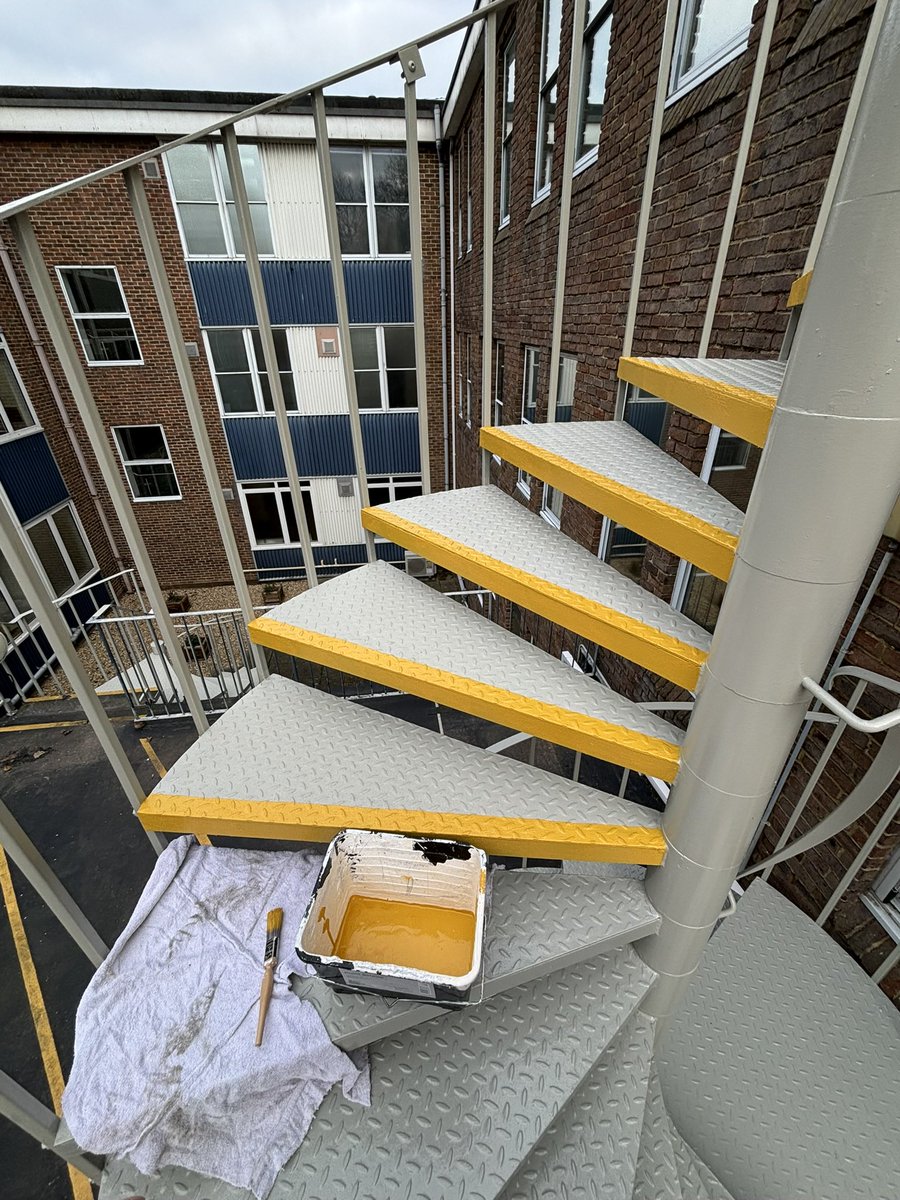 Five fire escapes recently completed in Brighton 👍🏼