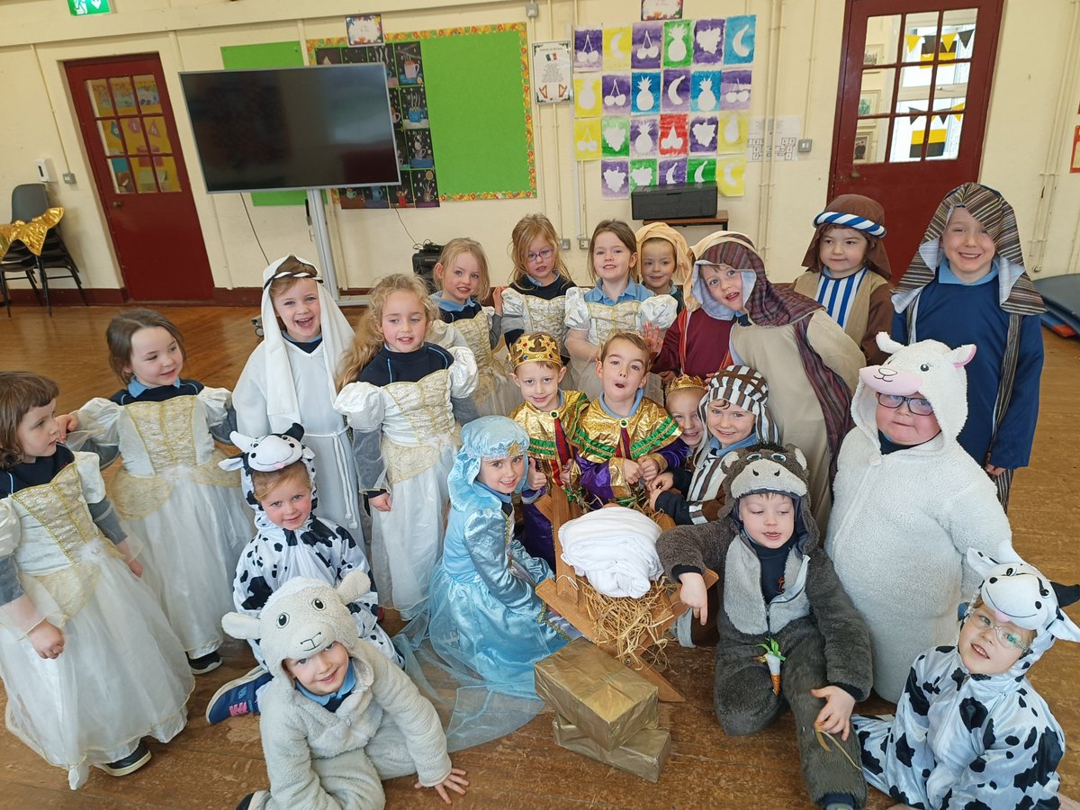 We were very excited to try on our costumes and have our first run through of The Nativity. <a href="/RathnureNS/">Rathnure NS</a>