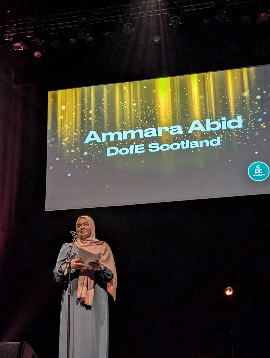 Powerful and inspirational talk from Ammara Abid.

#dofeglasgowinspirationalawards24