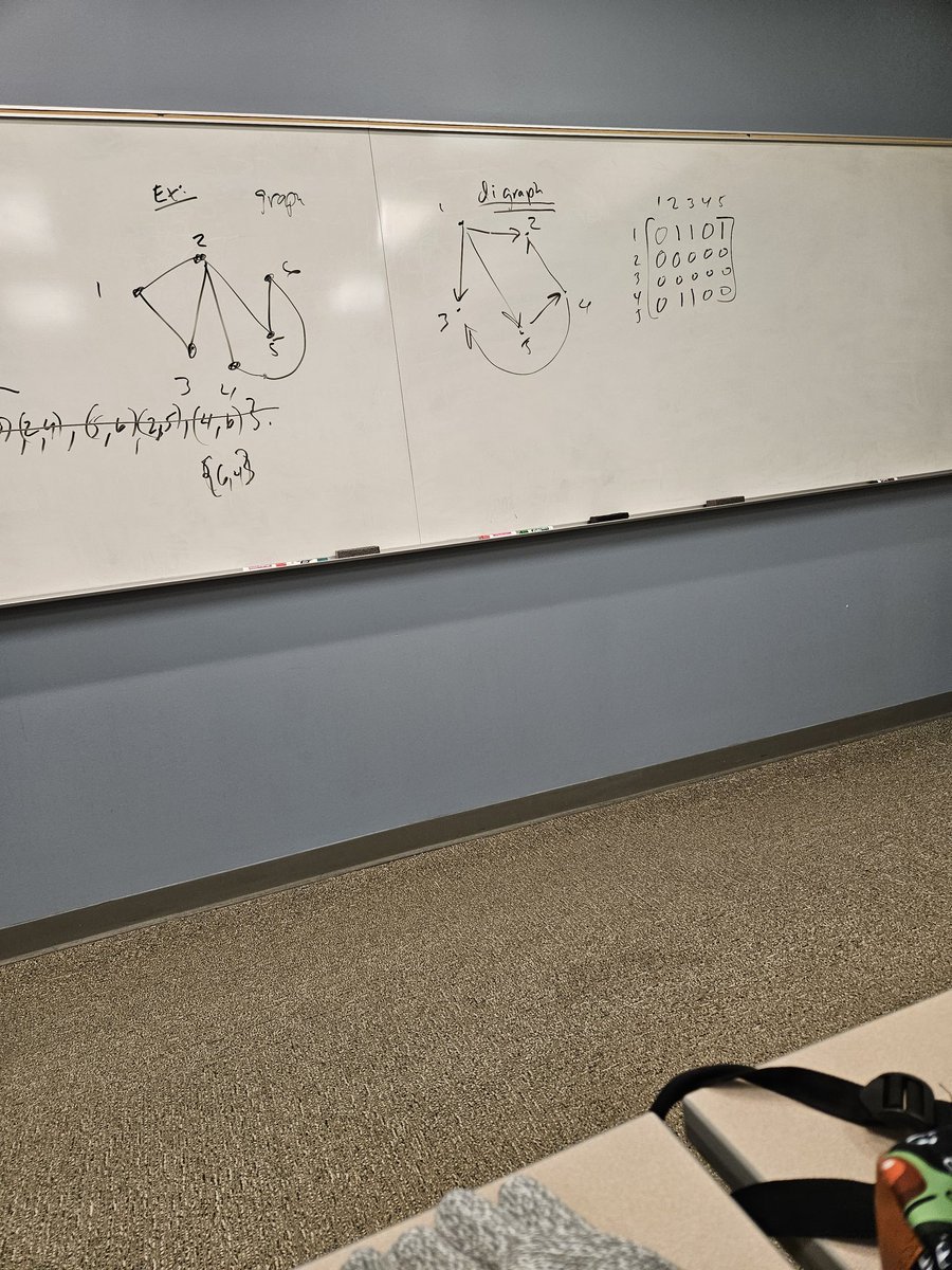 Mrs_Meowmerz's tweet image. Graph theory is the coolest thing all semester 😎😍🤓

#math #mathematician