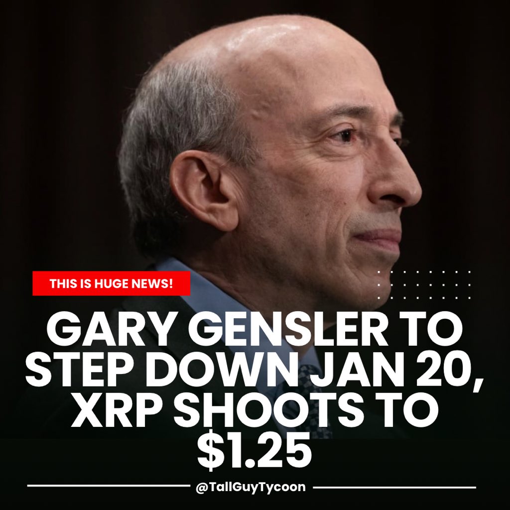 _TallGuyTycoon's tweet photo. Gensler is GONE! 🎉🥳👏🏽🎊 $XRP to $8 https://t.co/tEeccCrMuo