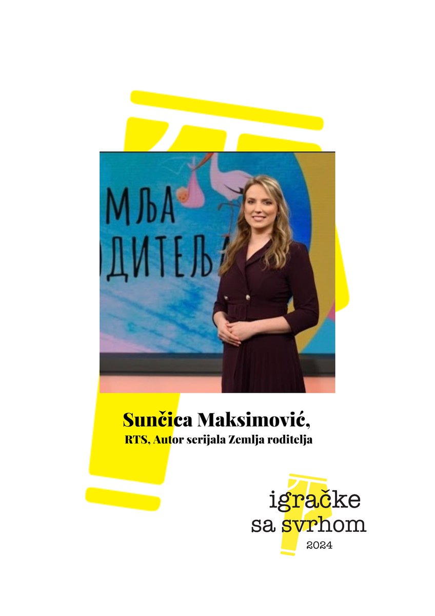 Predstavljamo Tim počasnih selektorki #IgračkeSaSvrhom2024

Sunčica Maksimović 
Autor serijala "Zemlja roditelja" na RTS