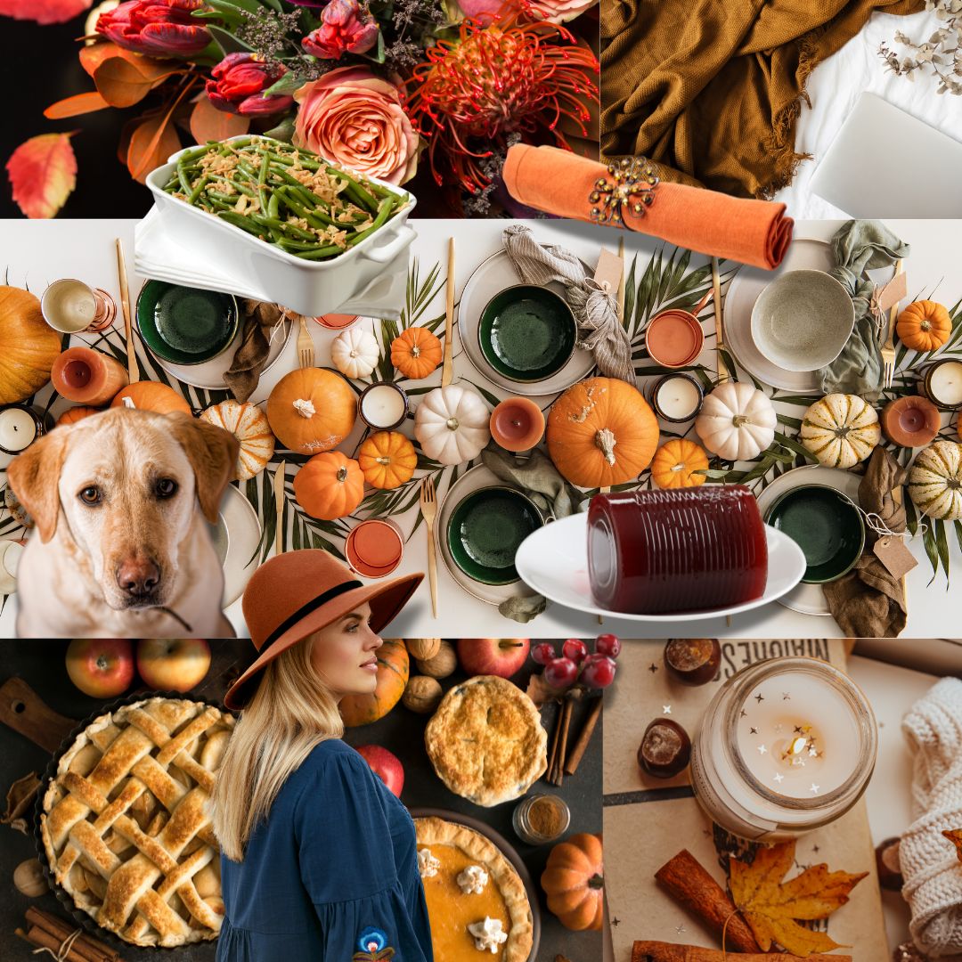 GetSocialVis's tweet photo. 🍂Thanksgiving is so late this year, we thought we would share a little Thanksgiving mood board inspiration.🦃

Am I the only one that likes the canned cranberry jelly?❤️

#thanksgiving #socialmediamanager #turkeytime #moodboard https://t.co/XWIZF5NUqQ