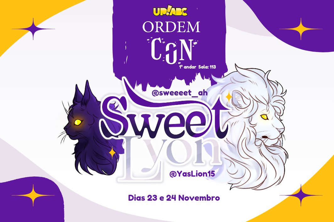 ✨️Estaremos no UP!ABC na sala temática de ORDEM PARANORMAL!

Esse final de semana dias 23 e 24 estaremos com stand na <a href="/OrdemCon/">OrdemCon</a> e com novidades!

Fique atento para mais informações