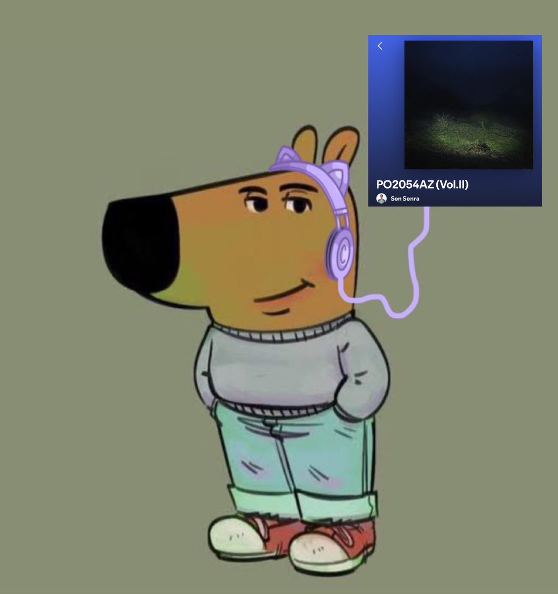 Solo soy una tia chill escuchando el mismo album todos los dias mi nennooo #sensenra #PO2054AZ