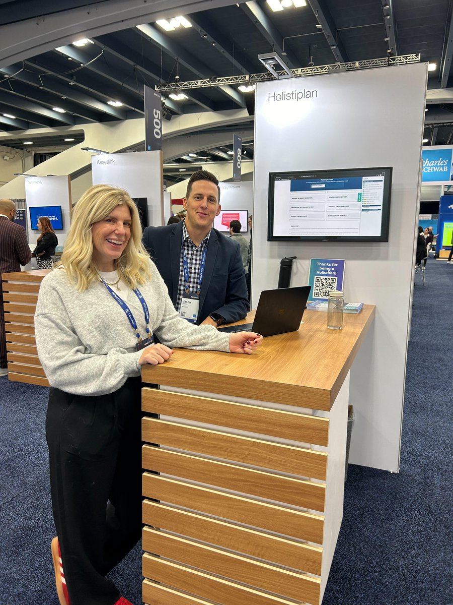#SchwabIMPACT is the place to be! Jason &amp; Torie are here at booth TECH17, connecting with advisors &amp; showcasing how Holistiplan is transforming tax planning. 

Want a sneak peek at what’s ahead for 2025? Stop by and join the conversation!