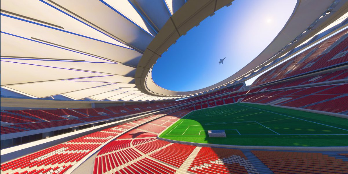 isleepdrifter's tweet image. #XboxShare #FlightSimulator2024 #Atleti #Metropolitano #Madrid