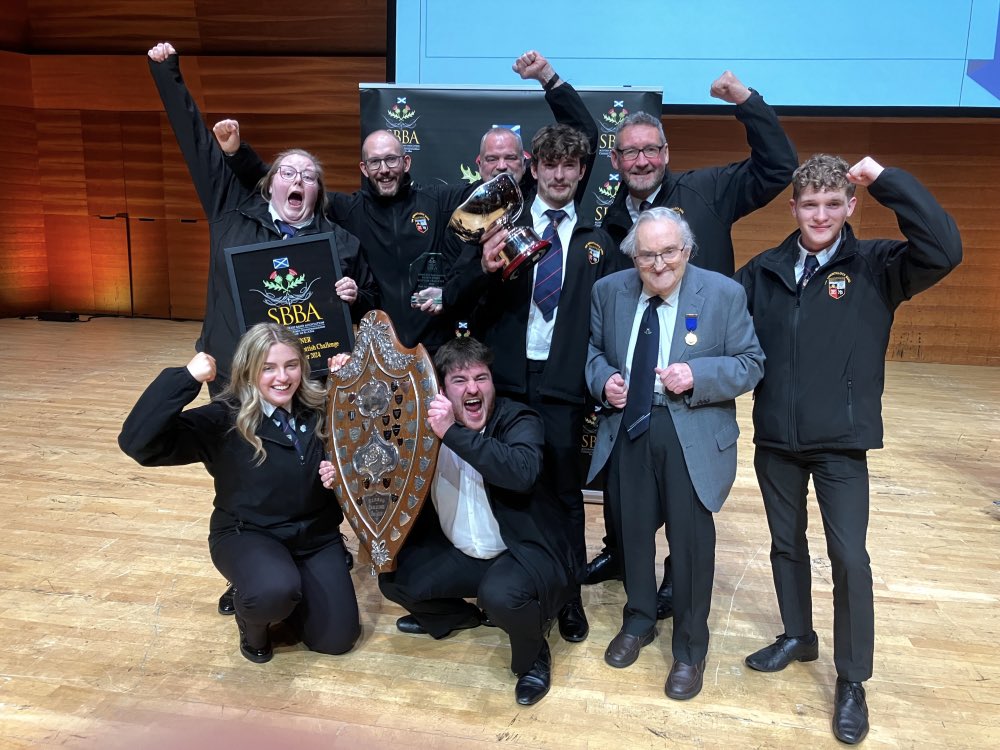 Association of Brass Band Adjudicators (@aobbaofficial) on Twitter photo The biggest congratulations to all the bands who took part in the Scottish Challenge Shield contest at Perth Concert Hall last weekend where members <a href="/BrettTrombone/">Dr L Brett Baker</a> and <a href="/alanwiddop/">alan widdop</a> adjudicated. 🏴
<a href="/TheSBBA/">Scottish Brass Band Association</a> The biggest congratulations to all the bands who took part in the Scottish Challenge Shield contest at Perth Concert Hall last weekend where members <a href="/BrettTrombone/">Dr L Brett Baker</a> and <a href="/alanwiddop/">alan widdop</a> adjudicated. 🏴
<a href="/TheSBBA/">Scottish Brass Band Association</a>