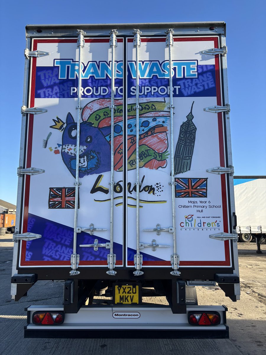 Transwaste (@transwaste) on Twitter photo The winner was Maja from year 6 Chiltern Primary School.  ๐ congratulations again Maja. @ChilternPSHull 
The picture resembles a rubbish monster ๐น 
Please give us a beep and a wave when you see us on the road ๐  <a href="/childrensuni/">HEY Children's Uni</a> The winner was Maja from year 6 Chiltern Primary School.  ๐ congratulations again Maja. @ChilternPSHull 
The picture resembles a rubbish monster ๐น 
Please give us a beep and a wave when you see us on the road ๐  <a href="/childrensuni/">HEY Children's Uni</a>