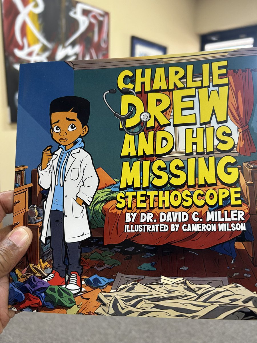 David C. Miller, Ph.D (@uchangenow) on Twitter photo New Book Alert
Charlie and His Missing Stethoscope
Charlie is an eleven-year-old genius who attends Howard University Medical Schools.
To purchase a signed copy for a young genius in your family visit:
iamdavidmiller.com/?product=charl…
<a href="/AllianceforBMOC/">Alliance for Boys and Men of Color</a> New Book Alert
Charlie and His Missing Stethoscope
Charlie is an eleven-year-old genius who attends Howard University Medical Schools.
To purchase a signed copy for a young genius in your family visit:
iamdavidmiller.com/?product=charl…
<a href="/AllianceforBMOC/">Alliance for Boys and Men of Color</a>