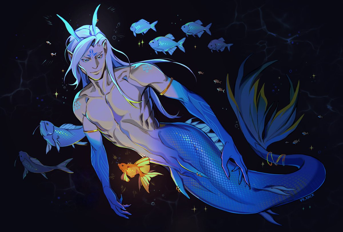 #Genshin #Neuvilette 
Big friend