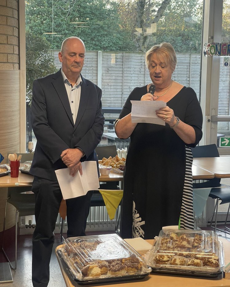 My wife retired today as Assistant Director of Nursing in TUH.38 years of caring/mentoring and we couldn’t be more proud of her.👏