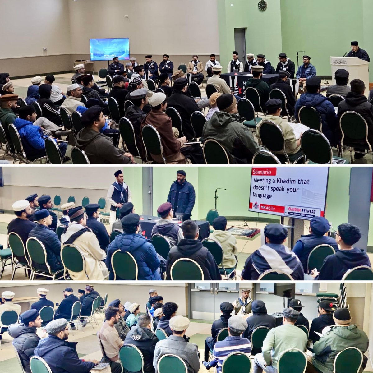 Highlights from Refresher Course for Western Canada Regional/Local Office Holders of Ahmadiyya Muslim Youth Association Canada

Eastern &amp; Western Calgary at Baitun Nur Mosque, #Calgary on November 16, 2024

British Columbia at Baitur Rahmat Mosque, #Vancouver on November 17, 2024