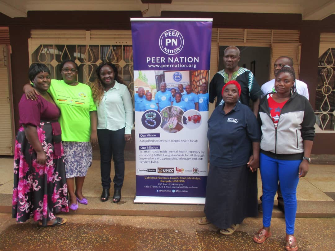 Peer_nation's tweet photo. Below are  photo moments  with Dr. Justine Nakimuli Odwongo, the president of Uganda Nurses and Mid-Wives Association UK who was visiting Peer Nation offices at California Premises on Luwafu Road, Makindye in Kampala on Thursday 21st November 2024.#mentalhealth @OdokiJ @NHS_ELFT https://t.co/DN0zXGpVgU