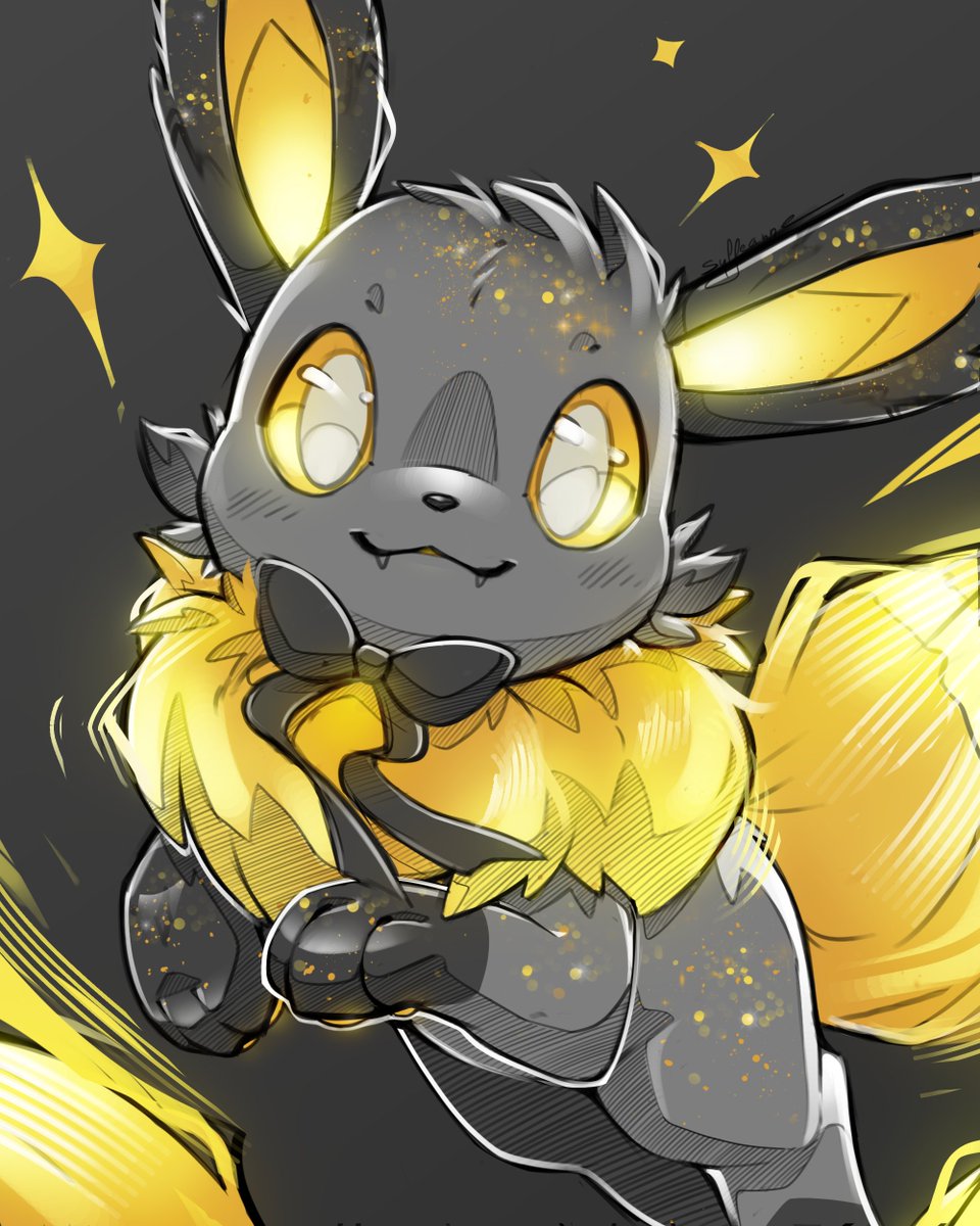 Sylfeanne's tweet photo. Happy #EeveeDay ! repost of Nova in eevee form for the occasion✨✨✨ https://t.co/q2xz7ESR83