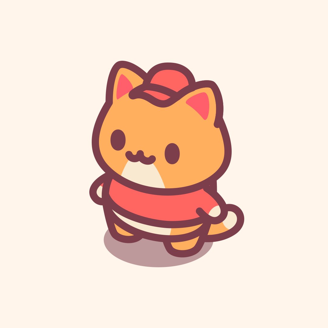 By the way, here's another version – the cat in a stylish cap! 🧢 He might make his way into the game soon.

#IndieGame #GameDev #IndieDev  #GameDevelopment #SoloDev #Gaming #Gamer #ScreenshotSaturday