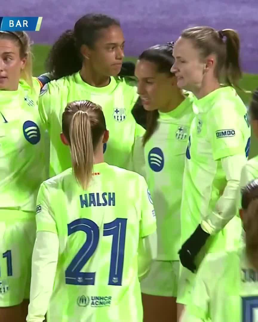 🎯 The turn, the finish! All instinct from Kika to get her brace.Watch live for free on DAZN ▶️  #UWCLonDAZN #UWCL