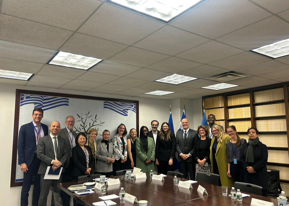 🇺🇳From WPS and humanitarian issues to CAAC file, from regional crises to major global challenges, it was a great pleasure to host and engage into a fruitful discussion with various members of the ‘NGO Working Group on the Security Council’ #NGOWSC, an organization that represents