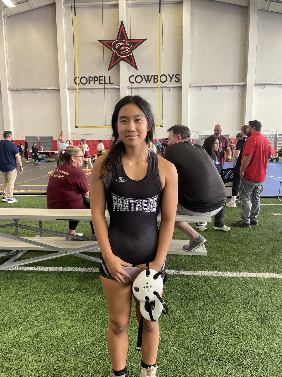 Congrats to Ava Lee for going undefeated (6-0) today at the Coppell Cowgirl Round-up!!! #pantherwrestling#pawsupclawsout#scraplife